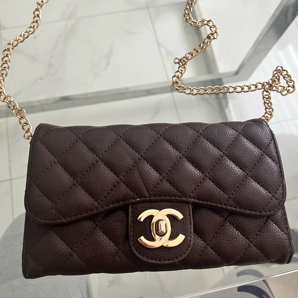 Dark Brown Crossbody